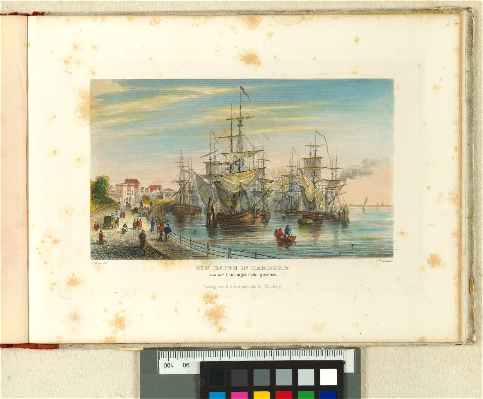 PPN787620688 Hamburgisches Album Der Hafen In Hamburg (1860)
