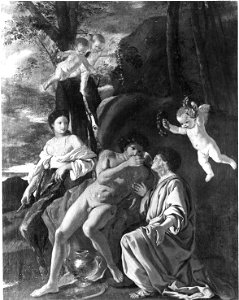 Poussin, Nicolas - Inspiration of Anacreon - Google Art Project