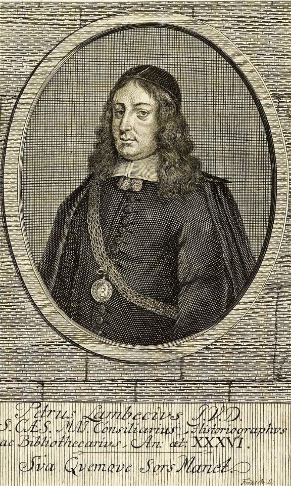PPN663955114 Bildnis von Petrus Lambecius