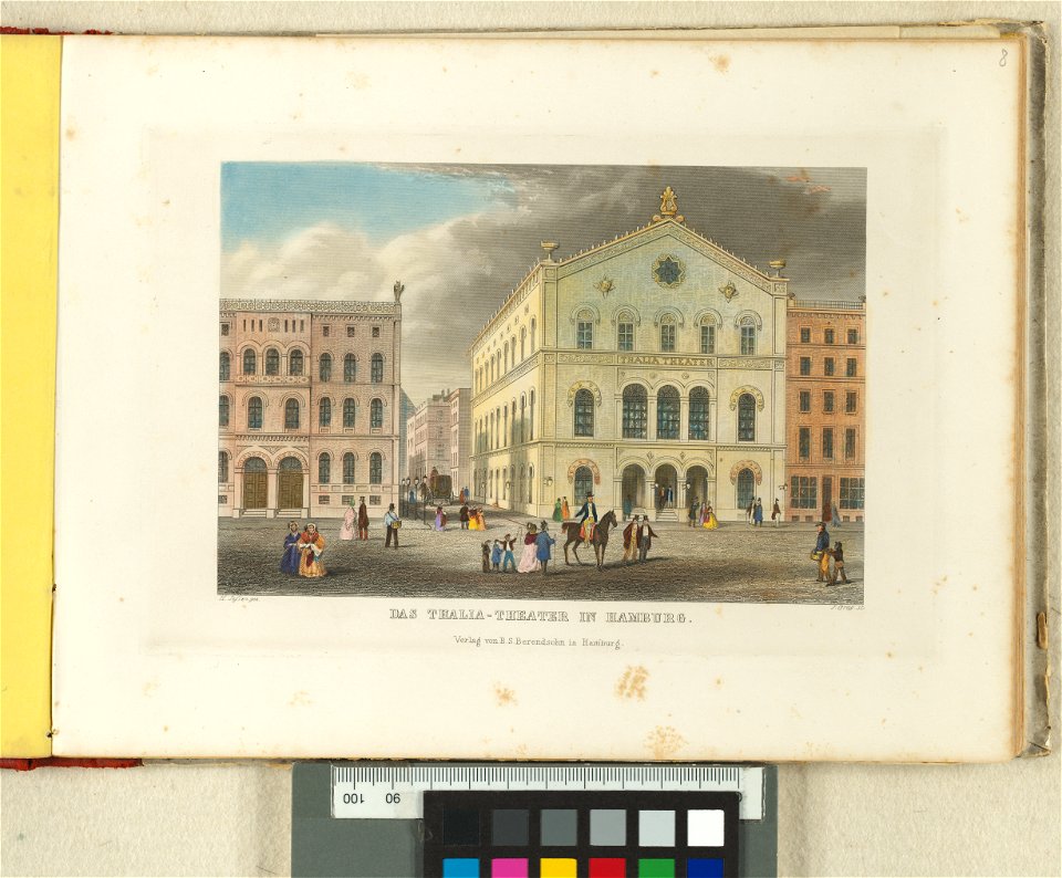 PPN787620688 Hamburgisches Album Das Thalia-Theater In Hamburg (1860)