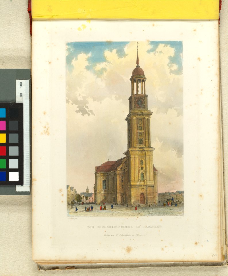 PPN787620688 Hamburgisches Album Die Michaeliskirche In Hamburg (1860)