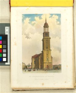 PPN787620688 Hamburgisches Album Die Michaeliskirche In Hamburg (1860)