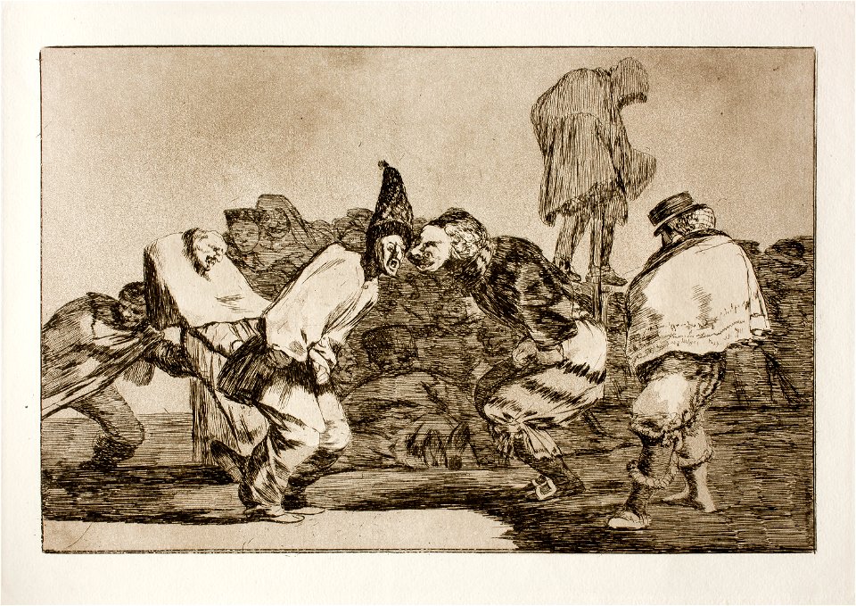 Prado - Los Disparates (1864) - No. 14 - Disparate de carnaval