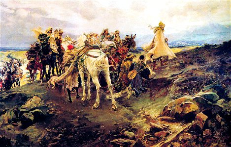 PRADILLA - El Suspiro del Moro (Colección particular, 1879-1892. Óleo sobre lienzo, 1,95 x 3,02 cm)