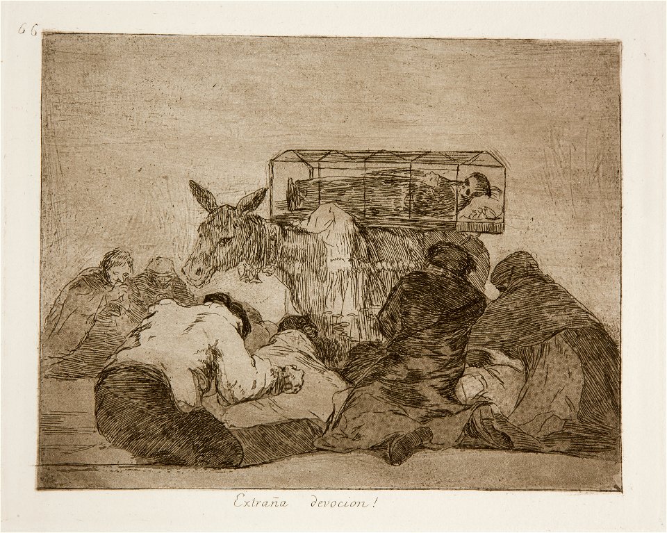 Prado - Los Desastres de la Guerra - No. 66 - Extraña devocion!