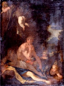Poussin, Nicolas - Nymph and Satyr - Google Art Project