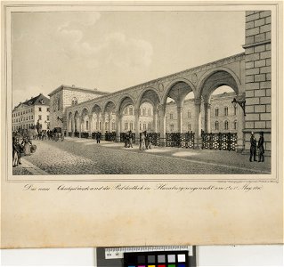 PPN790325470 Das neue Schulgebäude und die Bibliothek in Hamburg (eingeweiht am 5-t. und 7-t. May 1840) (1840)