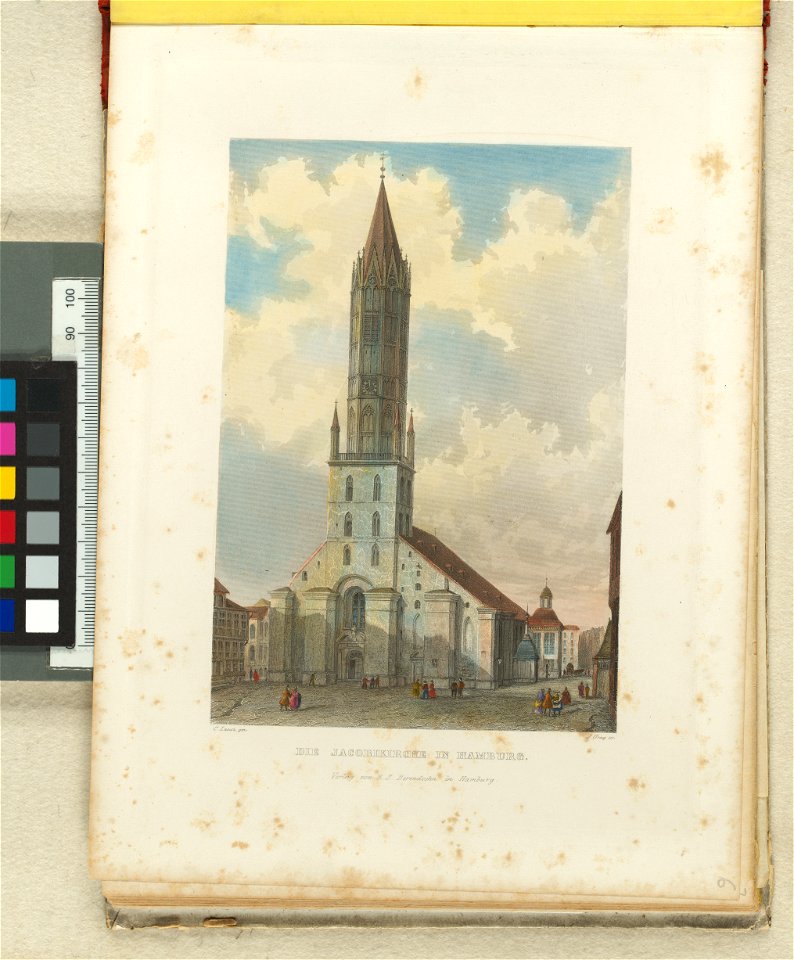 PPN787620688 Hamburgisches Album Die Jacobikirche In Hamburg (1860)