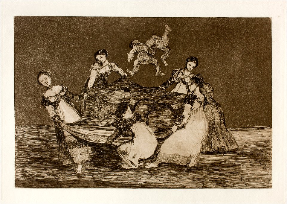 Prado - Los Disparates (1864) - No. 01 - Disparate femenino