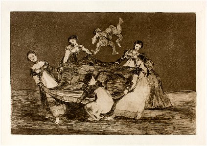 Prado - Los Disparates (1864) - No. 01 - Disparate femenino