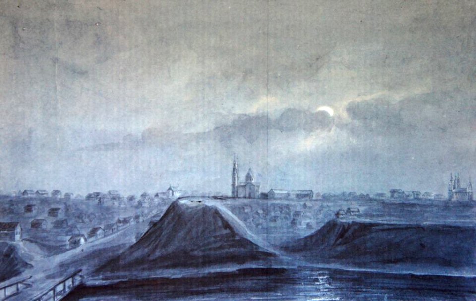 Połacak, Nižni Zamak. Полацак, Ніжні Замак (D. Strukov, 1864-67)