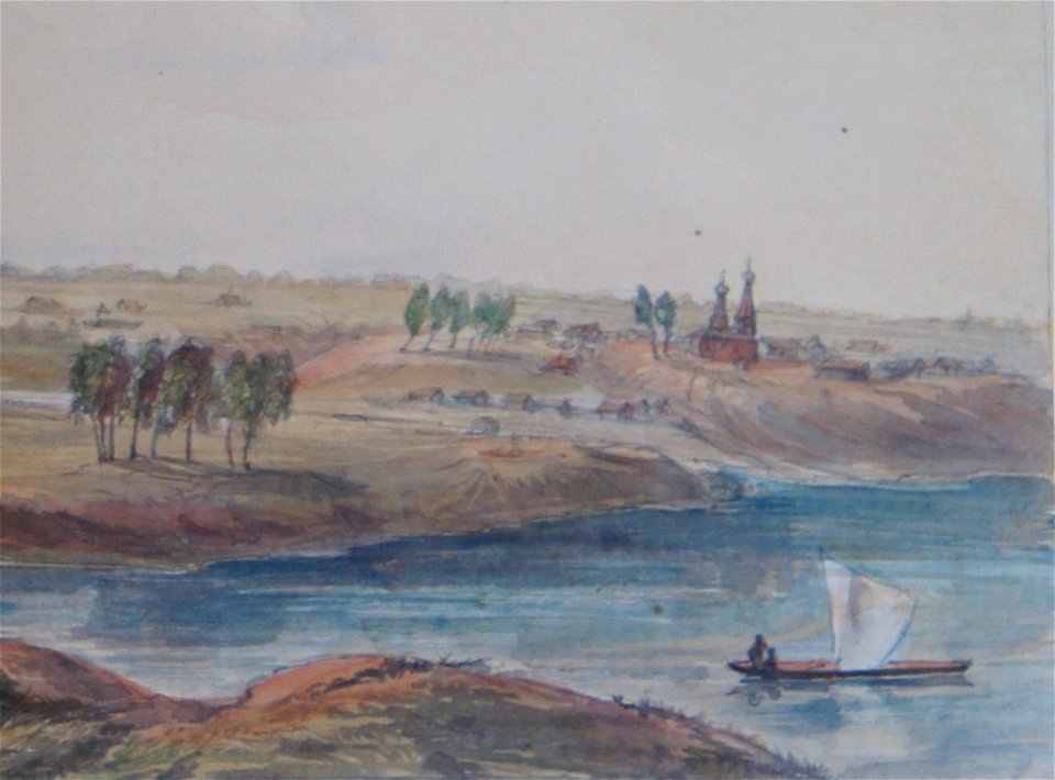 Połacak, Dźvina-Ekimań. Полацак, Дзьвіна-Экімань (D. Strukov, 1864-67)