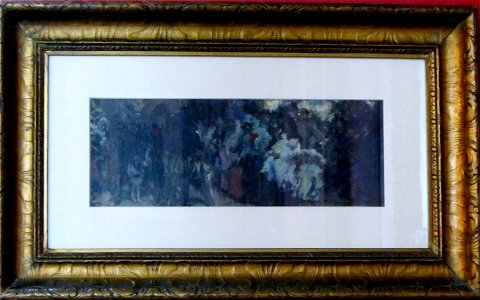 Pradilla, Francisco - Semana Santa -ost MMBAV 01 framed fRF01