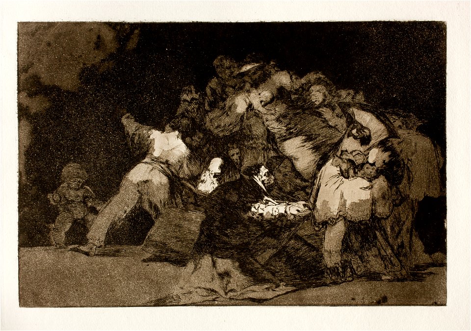 Prado - Los Disparates (1864) - No. 09 - Disparate general
