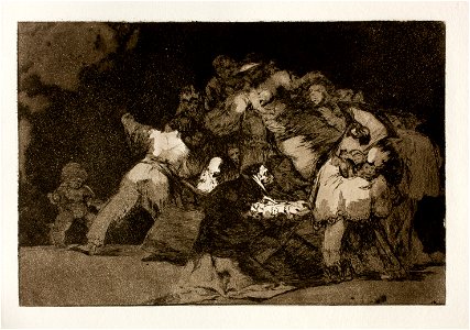Prado - Los Disparates (1864) - No. 09 - Disparate general