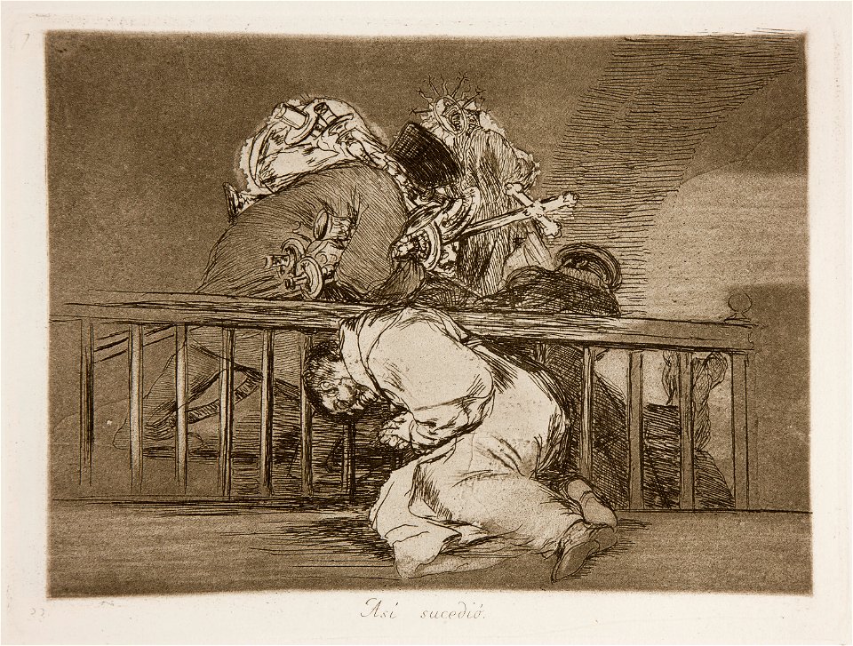 Prado - Los Desastres de la Guerra - No. 47 - Así sucedió