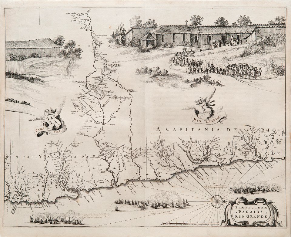 Praefecturae de Paraiba, et Rio Grande, da Coleção Brasiliana Iconográfica
