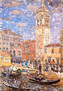 Prendergast Maurice Santa Maria Formosa Venice 1911 12