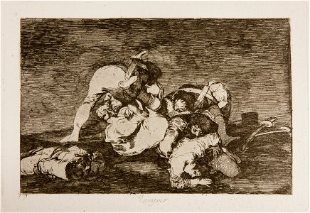 Prado - Los Desastres de la Guerra - No. 10 - Tampoco
