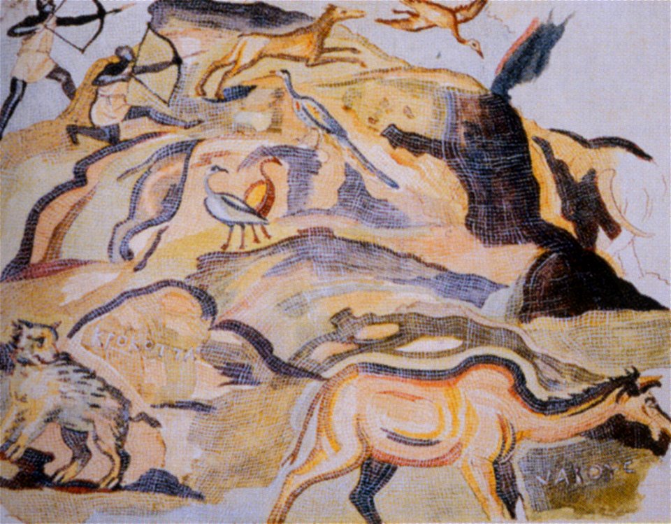 Praeneste - Nile Mosaic - Section 3 - Dal Pozzo