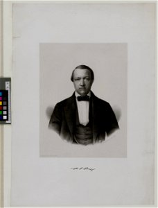 PPN663943450 Bildnis von H.F. Flügger (1865)