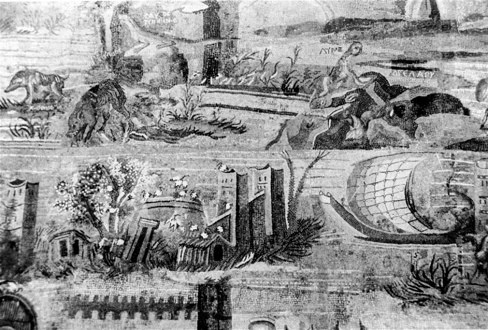 Praeneste - Nile Mosaic - Section 10