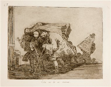 Prado - Los Desastres de la Guerra - No. 67 - Esta no lo es menos
