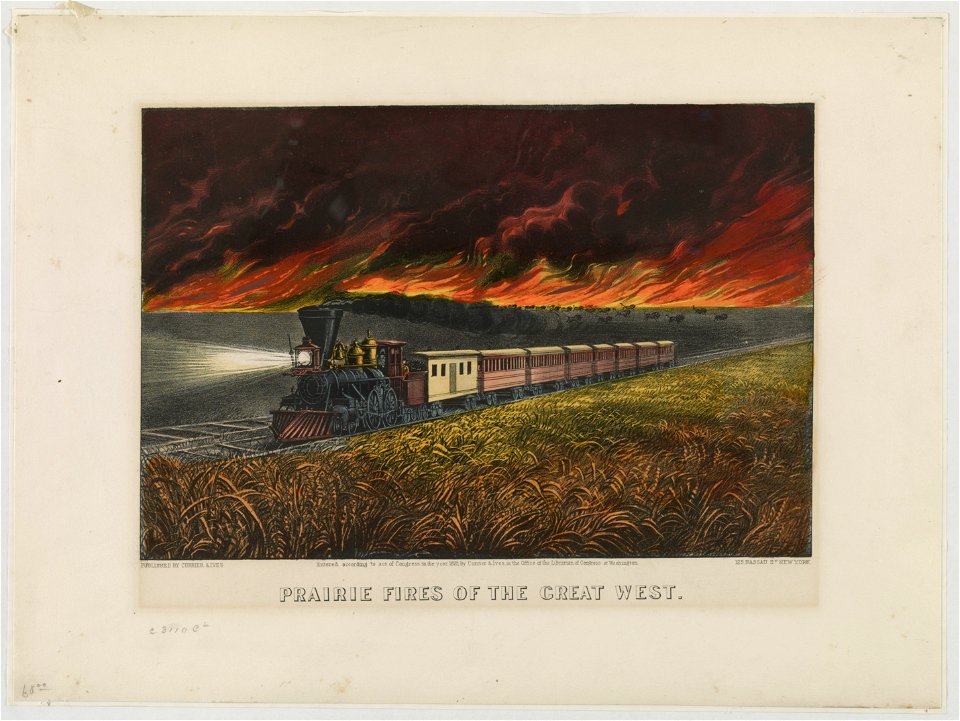 Prairie fires of the great west LCCN96502161