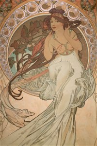 Prague Praha 2014 Holmstad flott Mucha Alfons Alphonse - 1