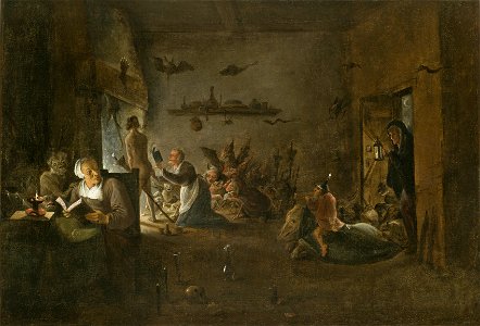 Preparation for the Witches' Sabbath (David Teniers II)