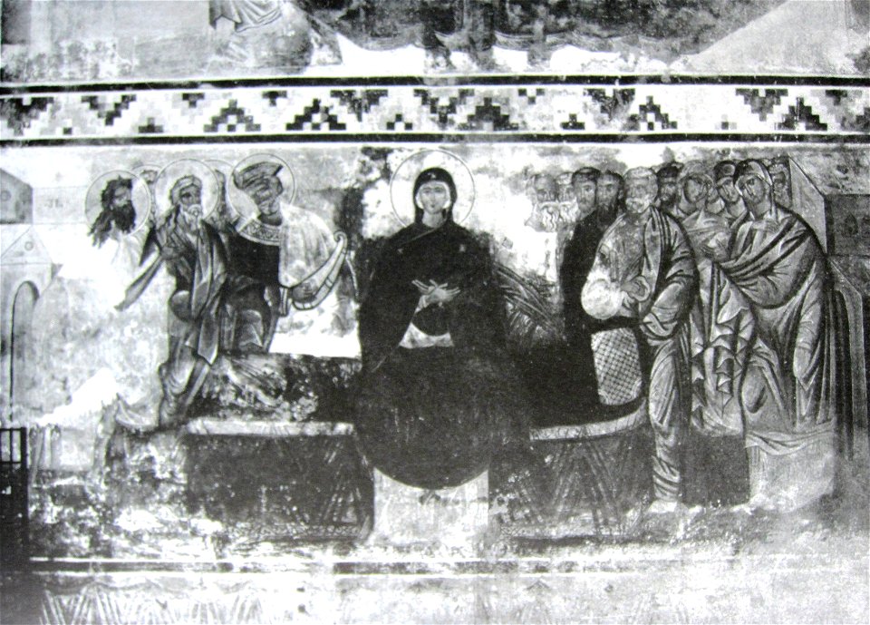Praise of the Theotokos (Gelati fresco)