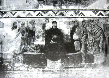 Praise of the Theotokos (Gelati fresco)