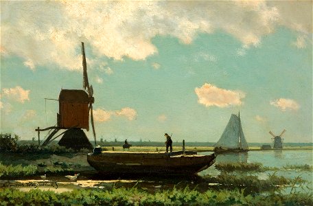 Pramende boer - groninger museum