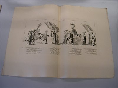 Prent begrafenisstoet Willem IV, objectnr B 5330.29