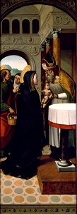 Presentación de Jesús en el Templo, de Juan Correa de Vivar (Museo del Prado)
