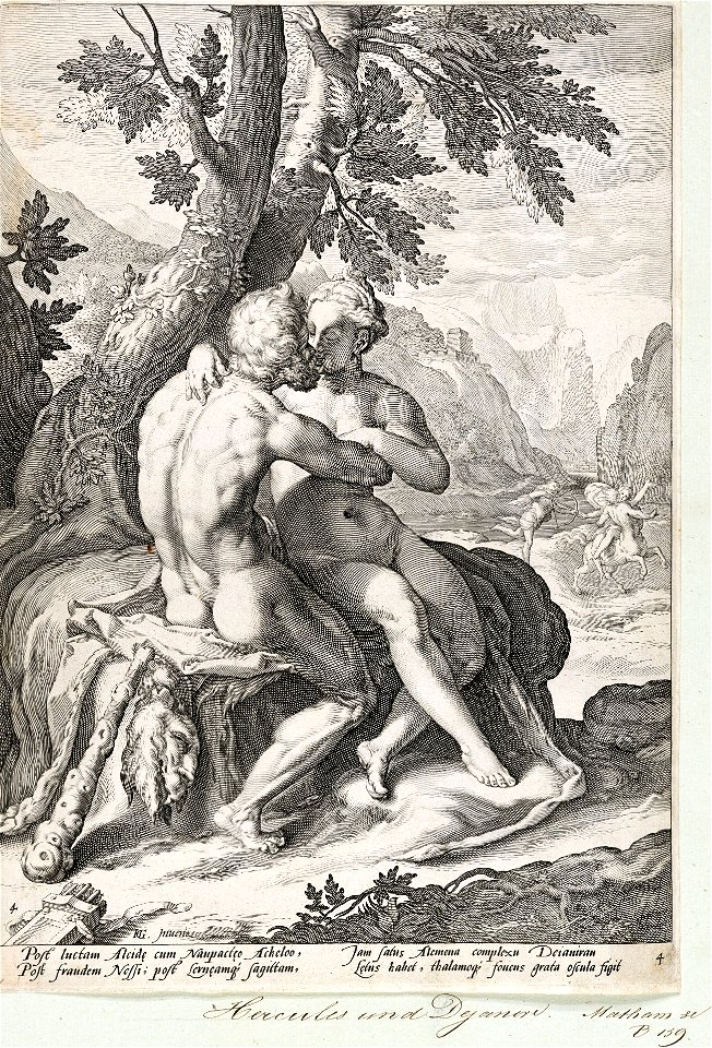 PPN786187646 (Herkules und Deianeira) (Die Götterliebschaften) (1590)