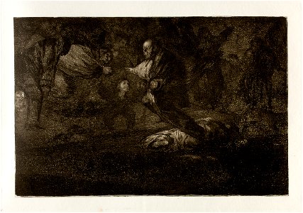 Prado - Los Disparates (1864) - No. 18 - Disparate fúnebre