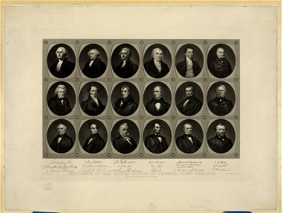 Presidents of the United States of America, first century LCCN2003679731
