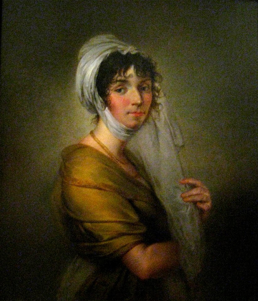 Praskovia Kovalyova in green