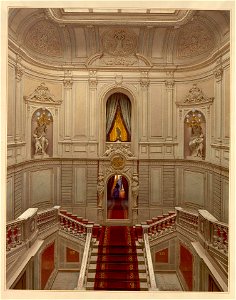 Premazzi. Mansion of Baron Stieglitz. Main Staircase (1). 1871