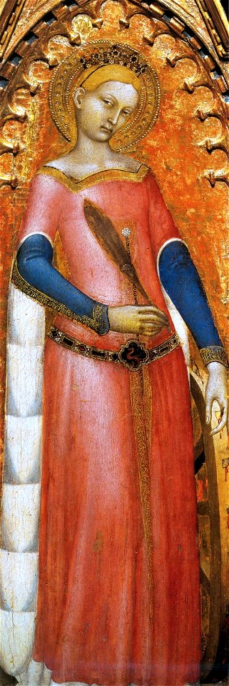Prato Polyptych, Saint Catherine of Alexandria