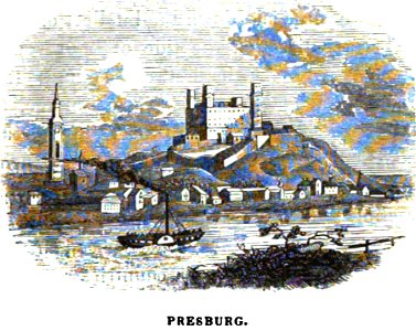 Presburg. Travels in Circassia, Krim-tartary, &c. Free illustration for personal and commercial use.