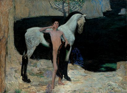 Jan Preisler - Černé jezero (1904)