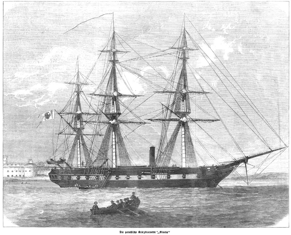 Preuss Kriegskorvette Vineta (IZ 43-1864 S 14)