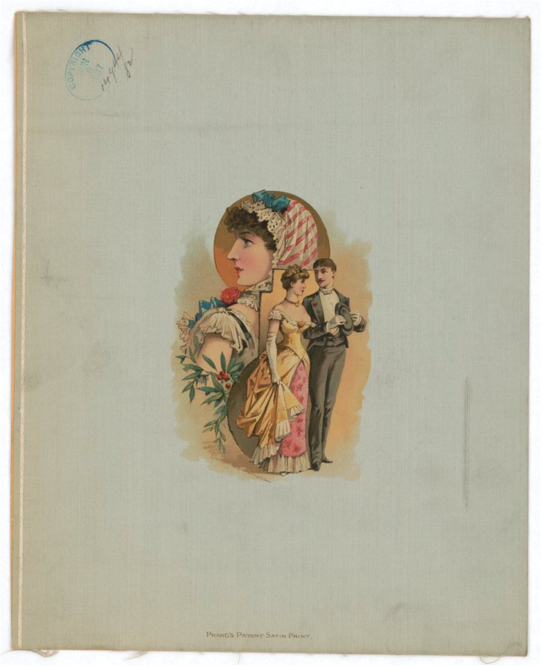 Prang's patent satin print LCCN2014645224