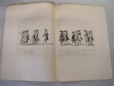 Prent begrafenisstoet Willem IV, objectnr B 5330.13