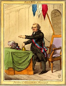 President d' Administration Municipale. (BM 1851,0901.908)