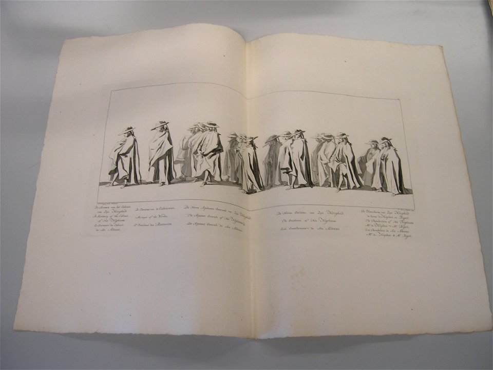 Prent begrafenisstoet Willem IV, objectnr B 5330.25