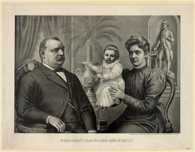 President Cleveland and family LCCN2004675019