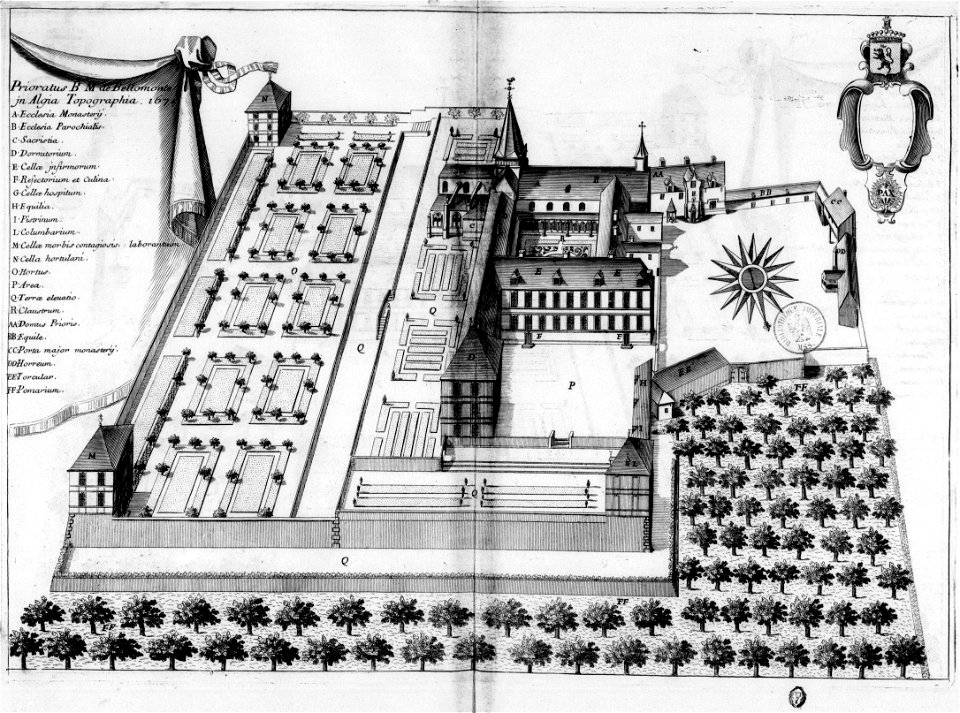 Prieuré de Beaumont-en-Auge dans Monasticon Gallicanum